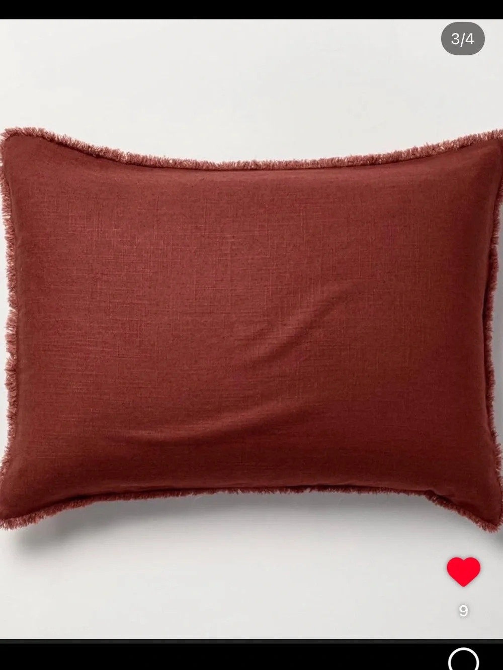 Casaluna RARE King/Cal King Dark Clay Linen Blend Heavyweight Comforter & Shams